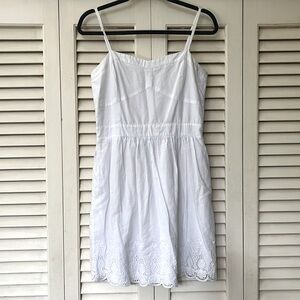 Annabella white cotton dress